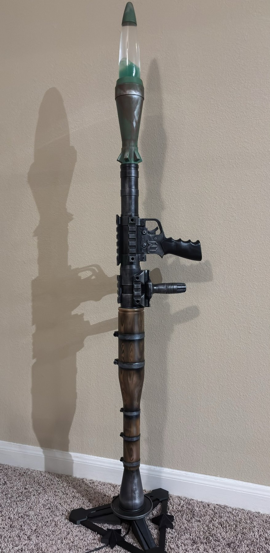 Full RPG Lava Lamp standing on base